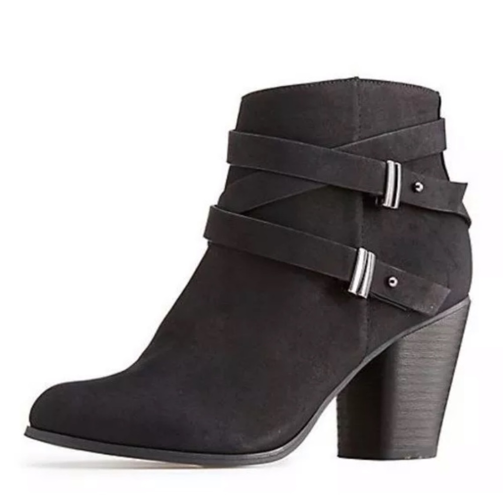 Black Charlotte Russe Ankle Booties